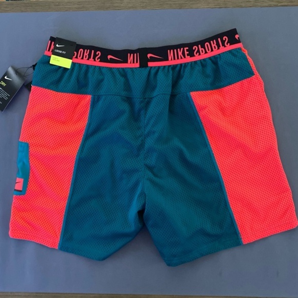 NEW Nike Reversible Sport Shorts Loose Fit Dri Fit Elastic Waist Men’s XL
